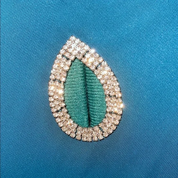 Teal Layered Maxi Dress Plus 1x short sheer flutter sleeve - Picture 11 of 13